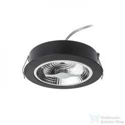   Rendl KELLY LED DIMM süllyesztett lámpa fekete 230V LED 15W 45° 3000K R12636