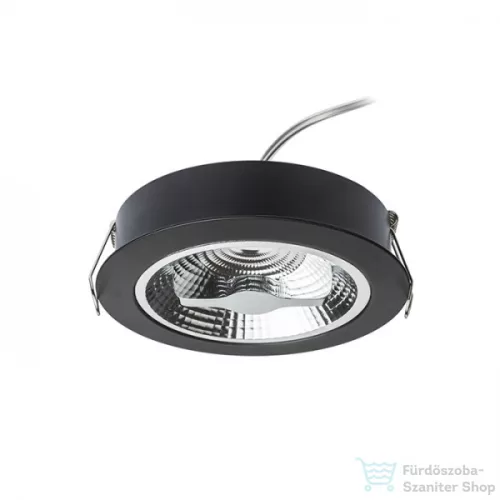 Rendl KELLY LED DIMM süllyesztett lámpa fekete 230V LED 15W 45° 3000K R12636