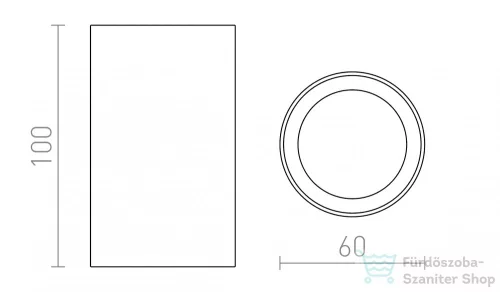 Rendl GAYA  fehér  230V GU10 35W R12667