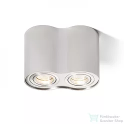   Rendl MILANO II mennyezeti lámpa szálcsiszolt alumínium 230V GU10 2x35W R12684