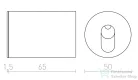 Rendl MEMPHIS R a falba süllyesztett ezüstszürke 230V LED 3W 60° 3000K R12687