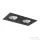 Rendl PASADENA G53 SQ II  fekete  12V G53 2x50W R12705