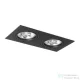 Rendl PASADENA G53 SQ II  fekete  12V G53 2x50W R12705