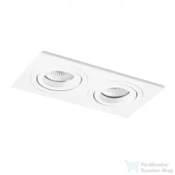   Rendl PASADENA GU10 SQ II süllyesztett lámpa fehér 230V GU10 2x50W R12713