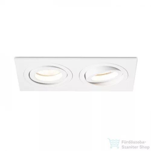 Rendl PASADENA GU10 SQ II süllyesztett lámpa fehér 230V GU10 2x50W R12713