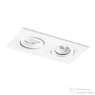 Rendl PASADENA GU10 SQ II süllyesztett lámpa fehér 230V GU10 2x50W R12713