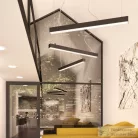 Rendl PESANTE 75 függő lámpa fekete 230V LED 40W 3000K  R12721
