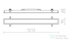 Rendl PESANTE 90 süllyesztett lámpa fehér 230V LED 40W 3000K  R12722