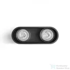 Rendl MANTOVA II mennyezeti lámpa matt fekete 230V GU10 2x35W R12734