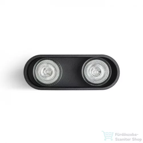 Rendl MANTOVA II mennyezeti lámpa matt fekete 230V GU10 2x35W R12734
