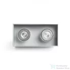 Rendl AGATE II mennyezeti lámpa szálcsiszolt alumínium 230V GU10 2x35W R12738