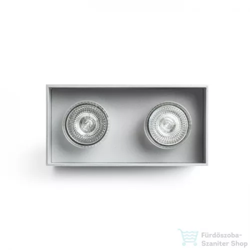 Rendl AGATE II mennyezeti lámpa szálcsiszolt alumínium 230V GU10 2x35W R12738