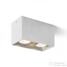 Rendl AGATE II mennyezeti lámpa szálcsiszolt alumínium 230V GU10 2x35W R12738