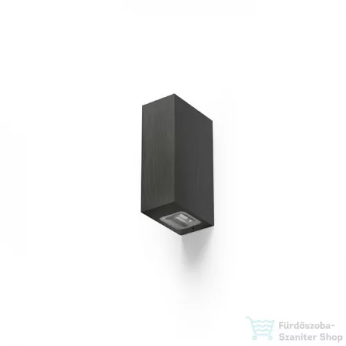 Rendl NICK II fali lámpa fekete elox 230V LED 2x3W 10° IP54 3000K R12828