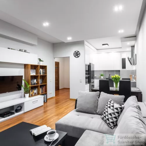 Rendl LARISA SQ 30 mennyezeti lámpa fekete 230V LED 30W 3000K R12851