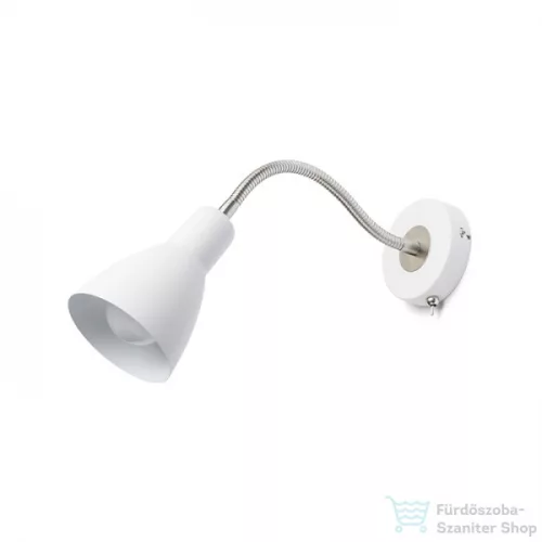 Rendl KAYA fali lámpa fehér matt nikkel 230V E27 28W R12898