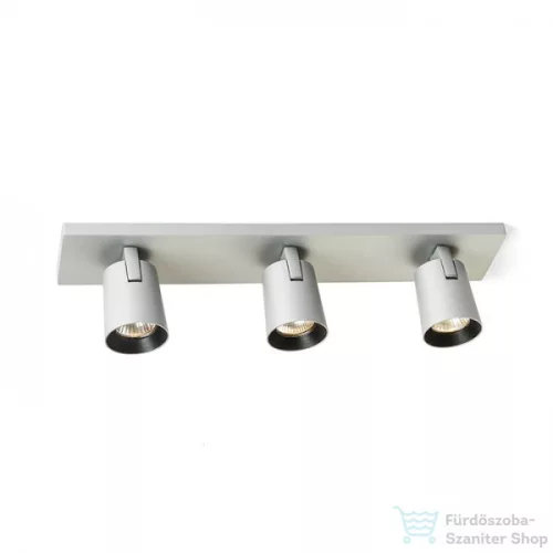 Rendl KENNY III felületre szerelhető szálcsiszolt alumínium/fekete 230V GU10 3x35W R12919