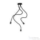 Rendl LOYD E27 III függő lámpa fekete 230V E27 3x28W R12935