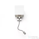 Rendl TAINA lámpabúrával fehér matt nikkel 230V E27 LED 28+3W 25°  3000K R12956