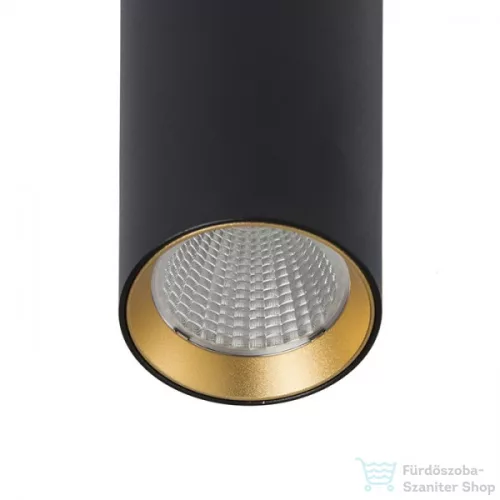 Rendl MAVRO függő lámpa fekete/aranysárga  230V LED 12W 38°  3000K R12992