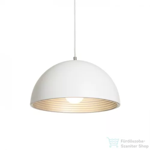 Rendl CARISSIMA 40 függő lámpa matt fehér/ezüstszürke 230 E27 42W R13048