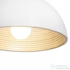 Rendl CARISSIMA 40 függő lámpa matt fehér/ezüstszürke 230 E27 42W R13048