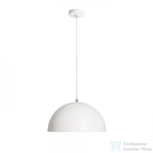 Rendl CARISSIMA 40 függő lámpa matt fehér/ezüstszürke 230 E27 42W R13048