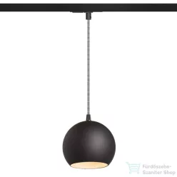   Rendl COPA egyfázisú áramkörös sínre fekete üveg 230V E27 28W R13206