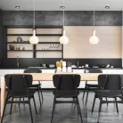Rendl PULIRE RD egyfázisú áramkörös sínre  opál üveg/fa 230V E14 28W R13210
