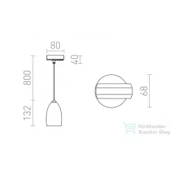   Rendl BABADES egyfázisú áramkörös sínre  króm 230V GU10 35W R13212