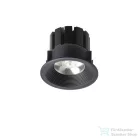 Rendl SHARM BASE süllyesztett lámpa fekete 230V LED 10W 24° 3000K R13224