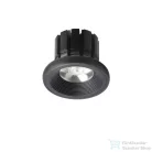 Rendl SHARM PLUS süllyesztett lámpa fekete 230V LED 10W 24° 3000K R13231