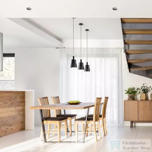 Rendl SHARM PLUS süllyesztett lámpa fekete króm 230V LED 10W 24° 3000K R13234