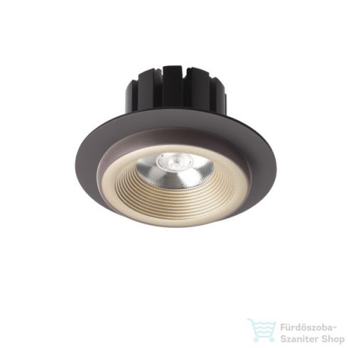 Rendl SHARM R I süllyesztett lámpa gyöngyházarany/barna 230V LED 10W 24° 3000K R13236