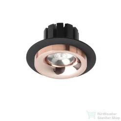   Rendl SHARM R I süllyesztett lámpa fekete réz/réz 230V LED 10W 24° 3000K R13238