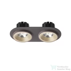   Rendl SHARM R II süllyesztett lámpa gyöngyházarany/barna 230V LED 2x10W 24° 3000K R13241
