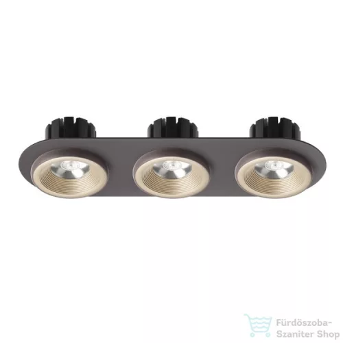 Rendl SHARM R III süllyesztett lámpa gyöngyházarany/barna 230V LED 3x10W 24° 3000K R13246