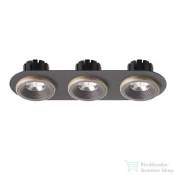   Rendl SHARM R III süllyesztett lámpa barna/gyöngyházarany 230V LED 3x10W 24° 3000K R13247