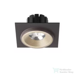   Rendl SHARM SQ I süllyesztett lámpa gyöngyházarany/barna 230V LED 10W 24° 3000K R13251