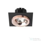 Rendl SHARM SQ I süllyesztett lámpa fekete réz/réz 230V LED 10W 24° 3000K R13253