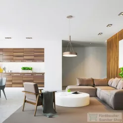   Rendl SHARM SQ II süllyesztett lámpa gyöngyházarany/barna 230V LED 2x10W 24° 3000K R13256