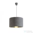 Rendl AINO 40 függő lámpa szürke króm 230V E27 28W R13275