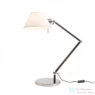 Rendl MONTANA asztali lámpa fehér/fekete króm 230V E27 28W R13283