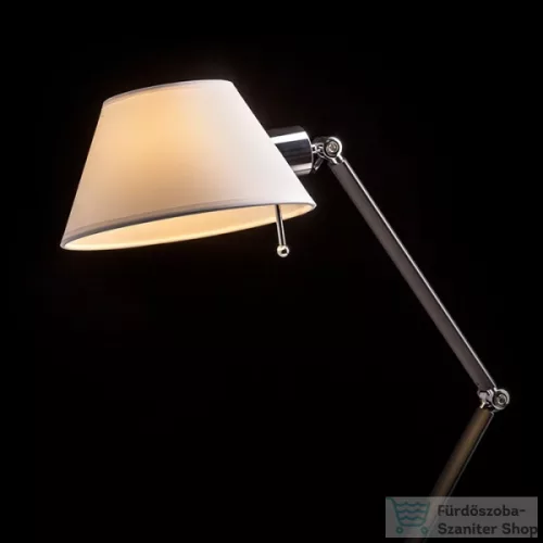 Rendl MONTANA asztali lámpa fehér/fekete króm 230V E27 28W R13283