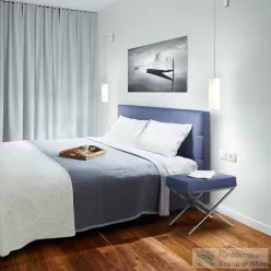 Rendl HUDSON fali lámpa fehér króm 230V E27 28W R13284