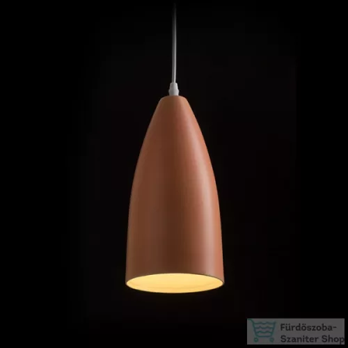 Rendl TUTTI függő lámpa narancssárga kerámia 230V E27 15W R13289