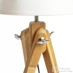   Rendl AMBITUS asztali lámpatest  bambusz 230V E27 28W R13303