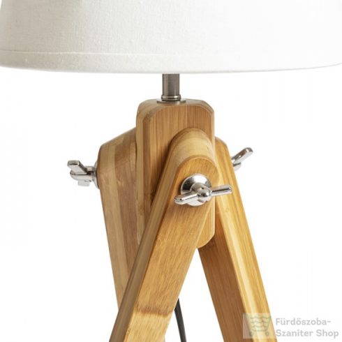 Rendl AMBITUS asztali lámpatest  bambusz 230V E27 28W R13303