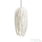 Rendl ZALA függő lámpa fehér PVC/fekete 230V E27 15W R13315