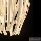 Rendl ZALA függő lámpa fehér PVC/fekete 230V E27 15W R13315